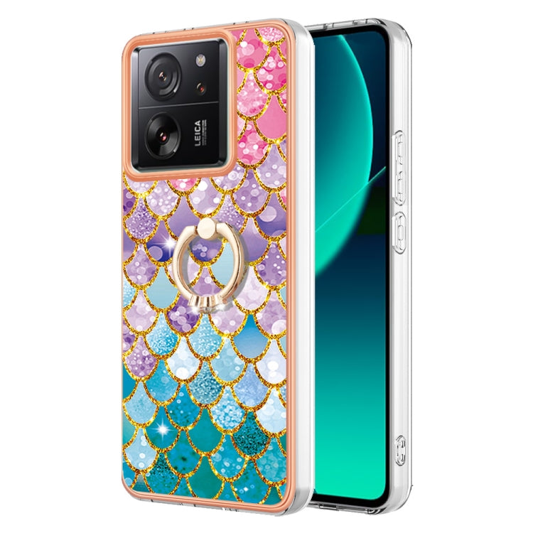 Electroplating IMD TPU Phone Case with Ring