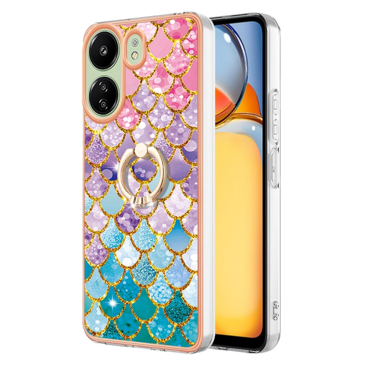 Electroplating IMD TPU Phone Case with Ring