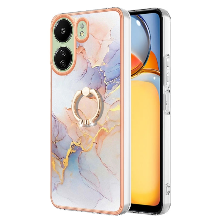 Electroplating IMD TPU Phone Case with Ring