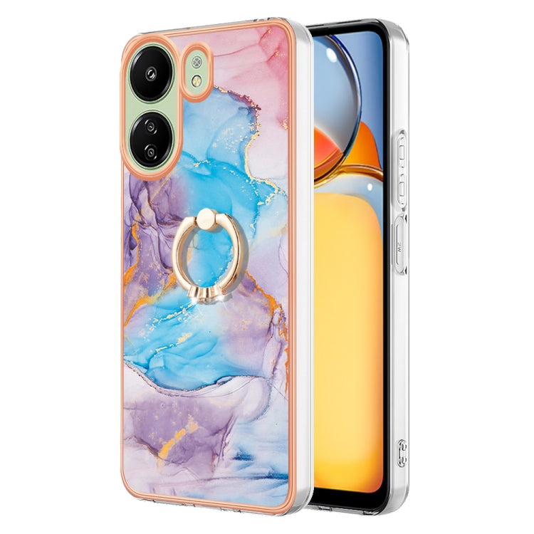 Electroplating IMD TPU Phone Case with Ring