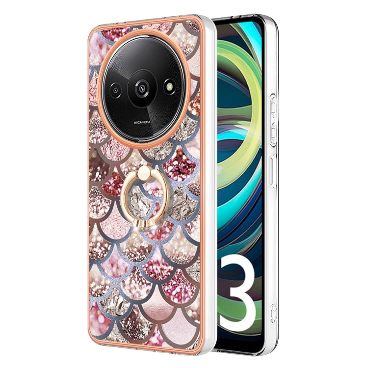 Electroplating IMD TPU Phone Case with Ring