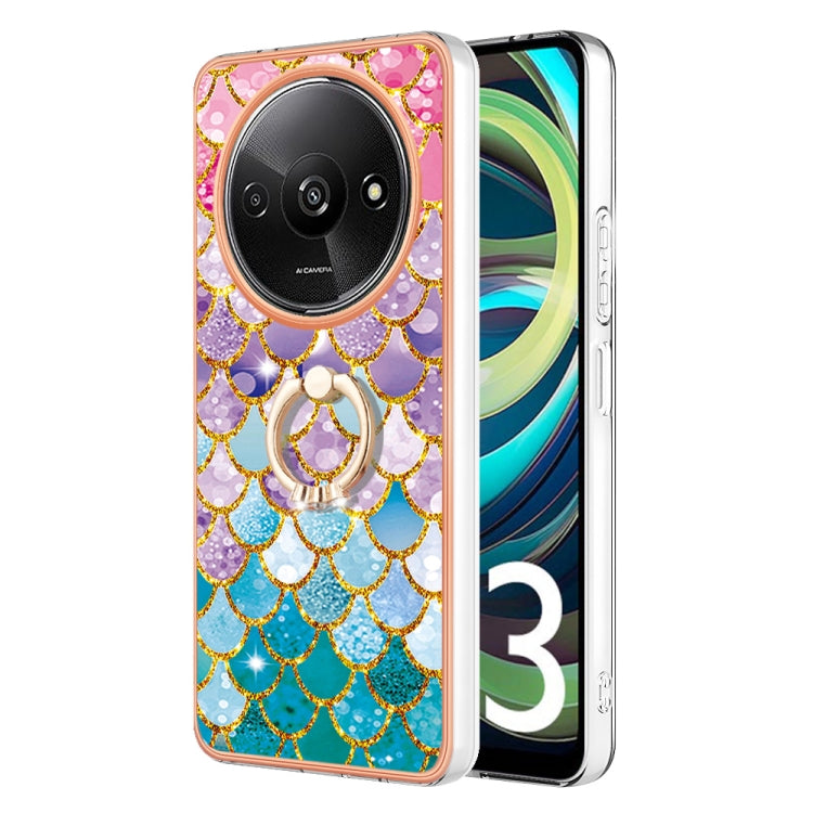 Electroplating IMD TPU Phone Case with Ring
