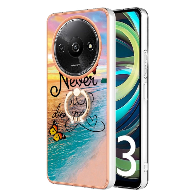Electroplating IMD TPU Phone Case with Ring