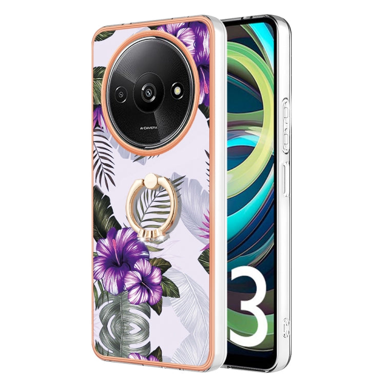 Electroplating IMD TPU Phone Case with Ring