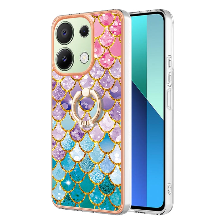 Electroplating IMD TPU Phone Case with Ring