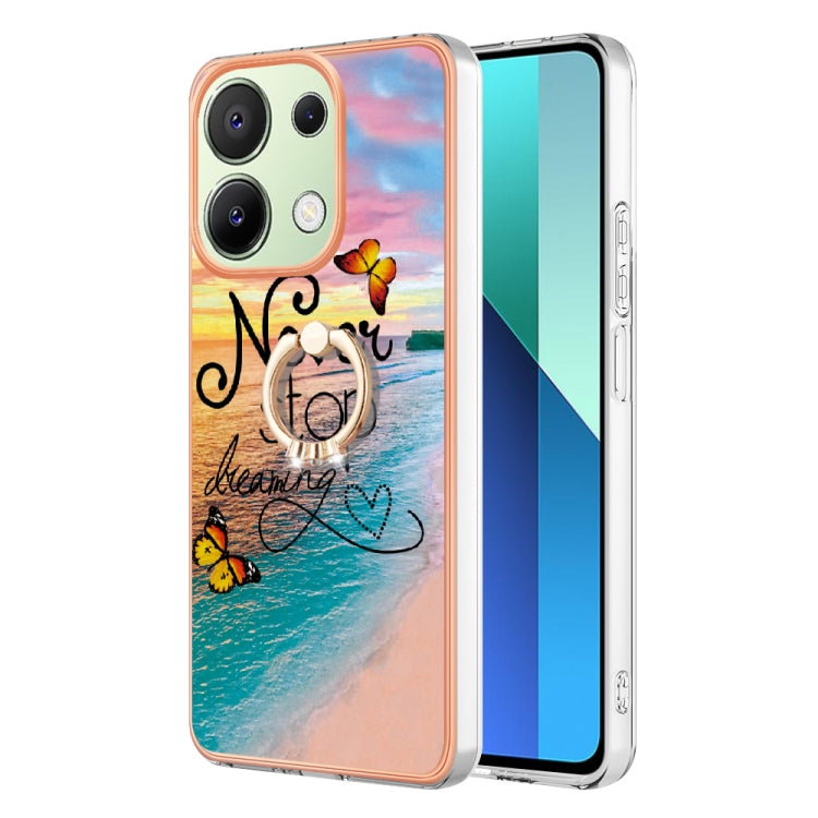 Electroplating IMD TPU Phone Case with Ring