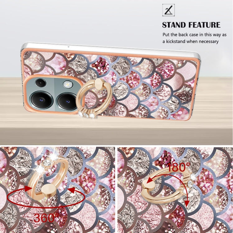 Electroplating IMD TPU Phone Case with Ring