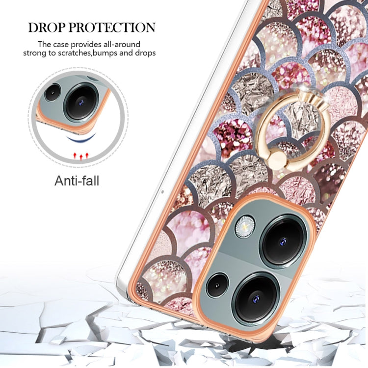 Electroplating IMD TPU Phone Case with Ring