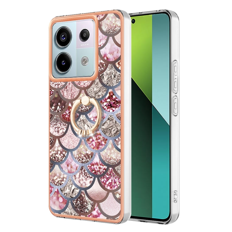 Electroplating IMD TPU Phone Case with Ring