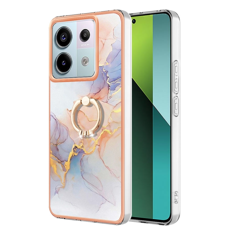 Electroplating IMD TPU Phone Case with Ring