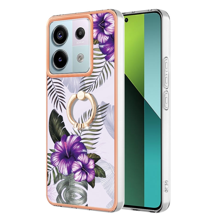 Electroplating IMD TPU Phone Case with Ring