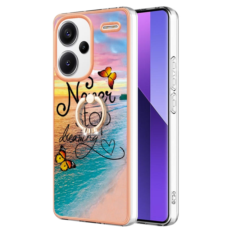 Electroplating IMD TPU Phone Case with Ring