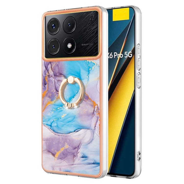 Electroplating IMD TPU Phone Case with Ring