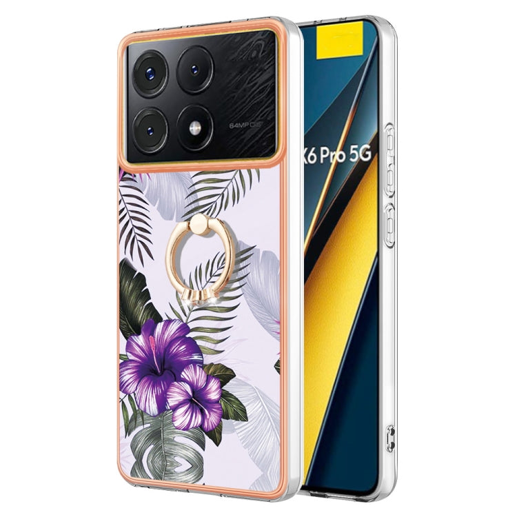 Electroplating IMD TPU Phone Case with Ring