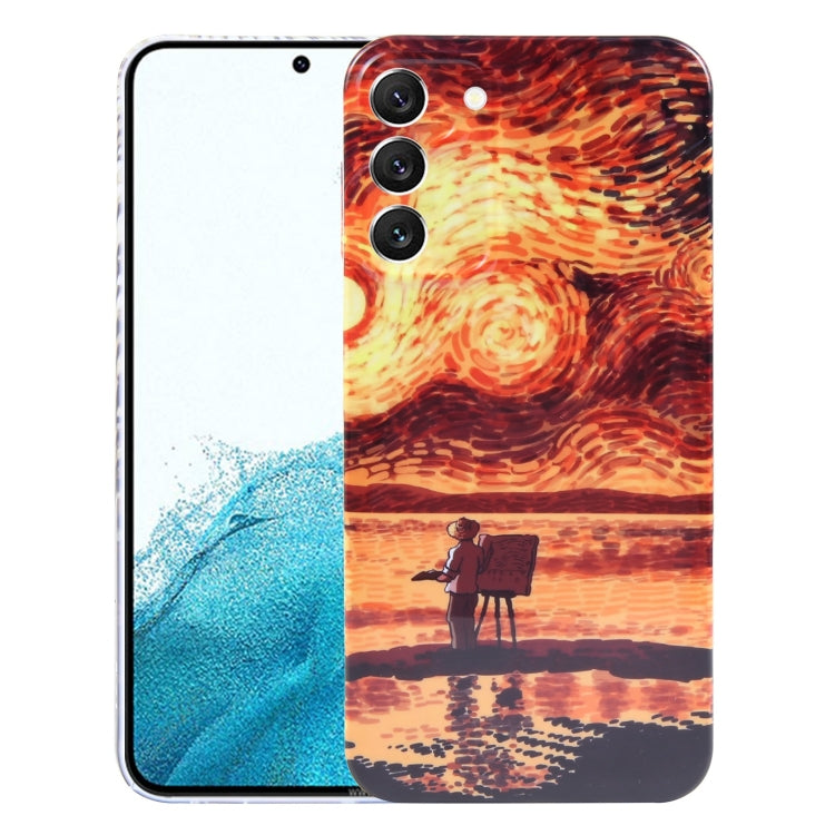 Precise Hole Oil Painting Pattern PC Phone Case