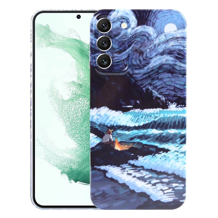 Precise Hole Oil Painting Pattern PC Phone Case