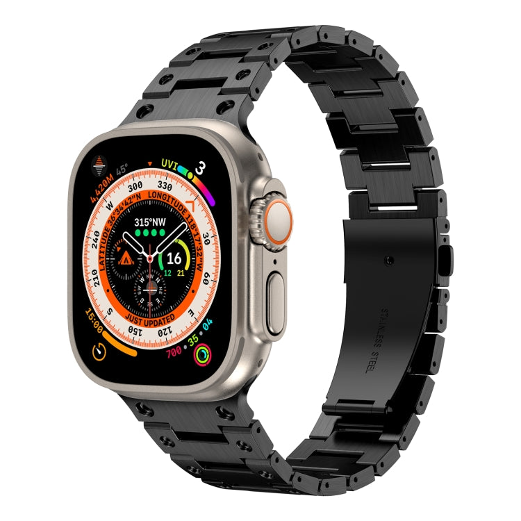 Double Rows Metal Watch Band