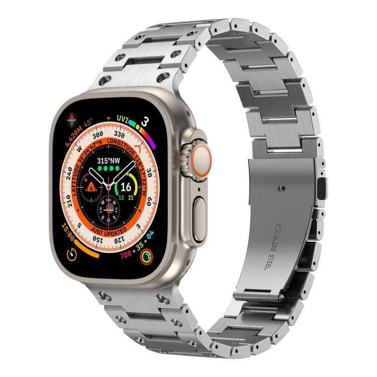 Double Rows Metal Watch Band