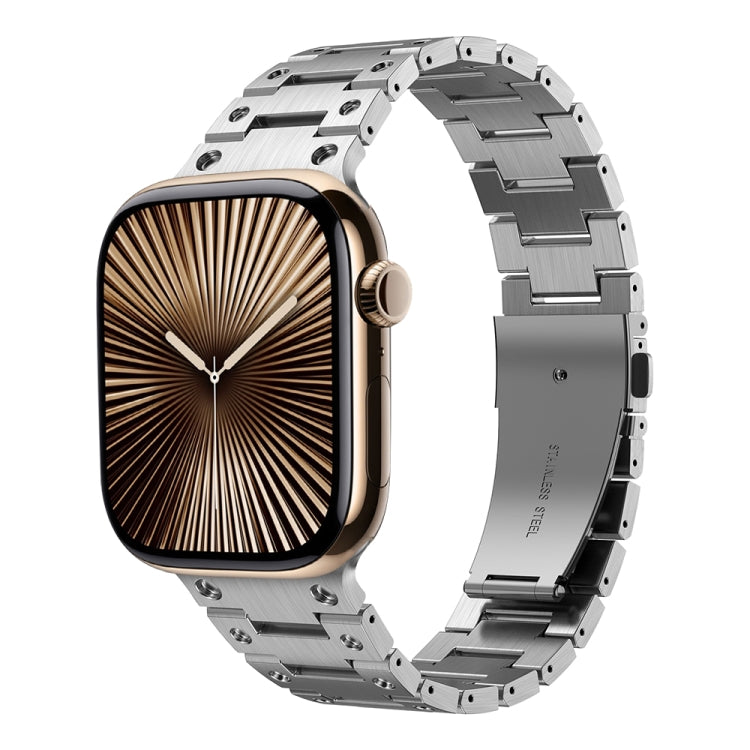 Double Rows Metal Watch Band