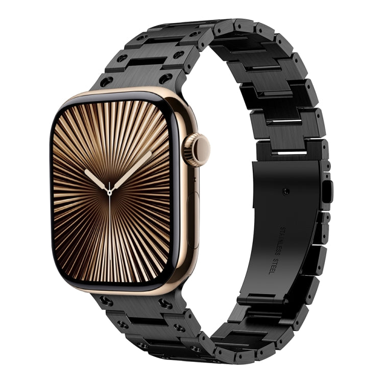 Double Rows Metal Watch Band