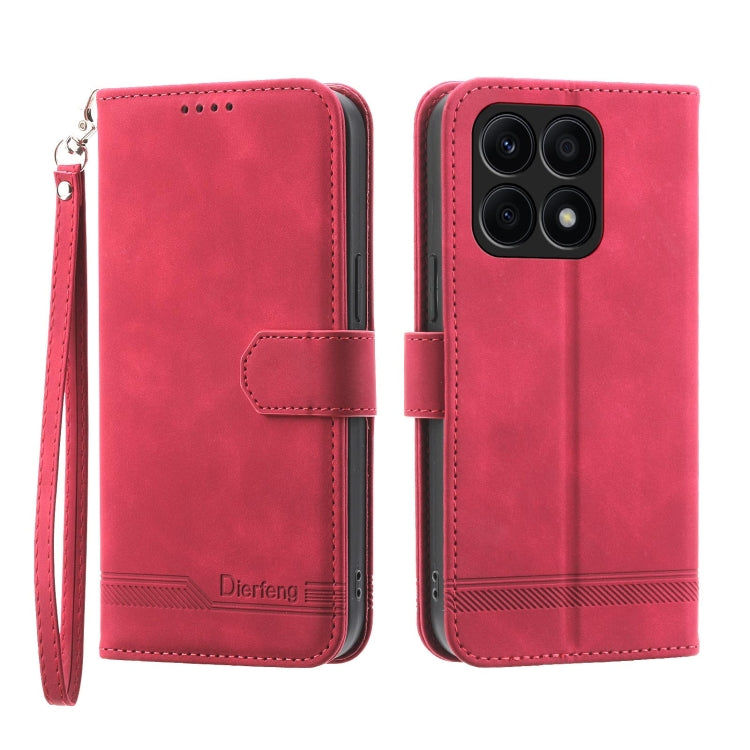 Dierfeng Dream Line TPU Hybrid PU Leather Phone Case