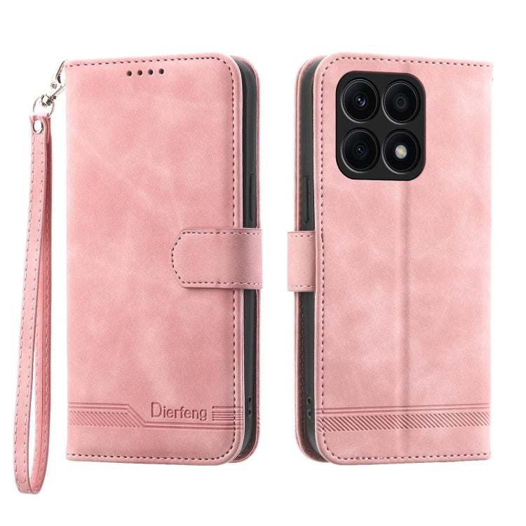 Dierfeng Dream Line TPU Hybrid PU Leather Phone Case