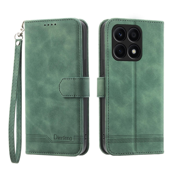 Dierfeng Dream Line TPU Hybrid PU Leather Phone Case
