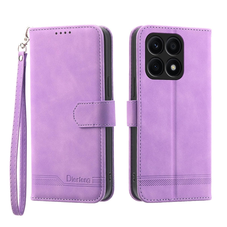 Dierfeng Dream Line TPU Hybrid PU Leather Phone Case