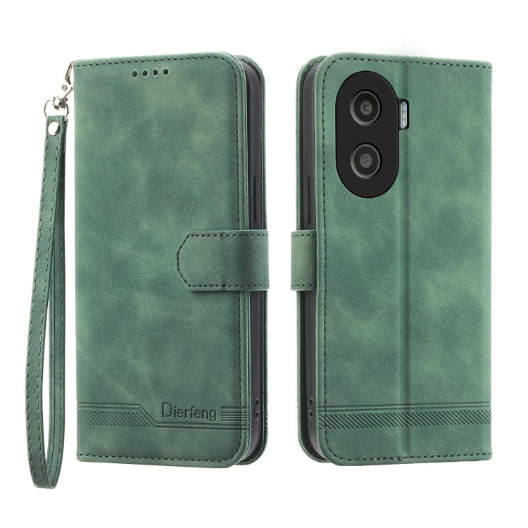Dierfeng Dream Line TPU Hybrid PU Leather Phone Case