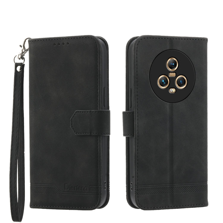 Dierfeng Dream Line TPU Hybrid PU Leather Phone Case