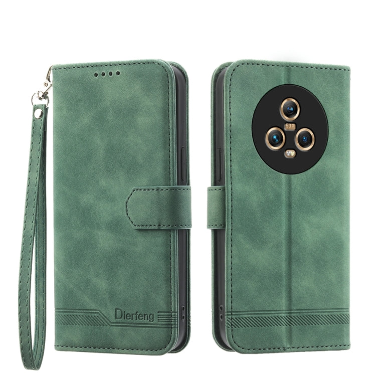 Dierfeng Dream Line TPU Hybrid PU Leather Phone Case