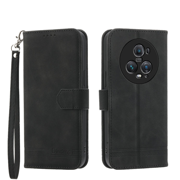 Dierfeng Dream Line TPU Hybrid PU Leather Phone Case