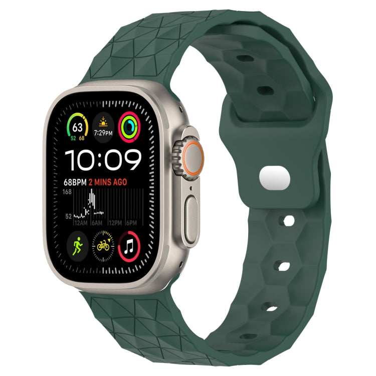 Football Texture Silicone Watch Band