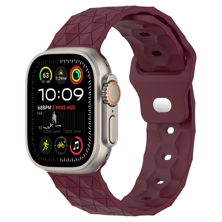 Football Texture Silicone Watch Band