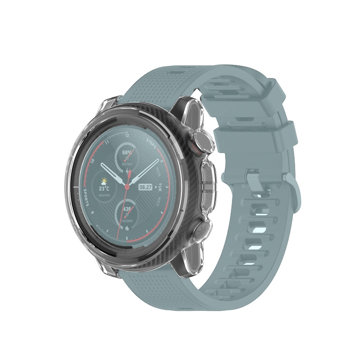 Transparent TPU Silicone Watch Case