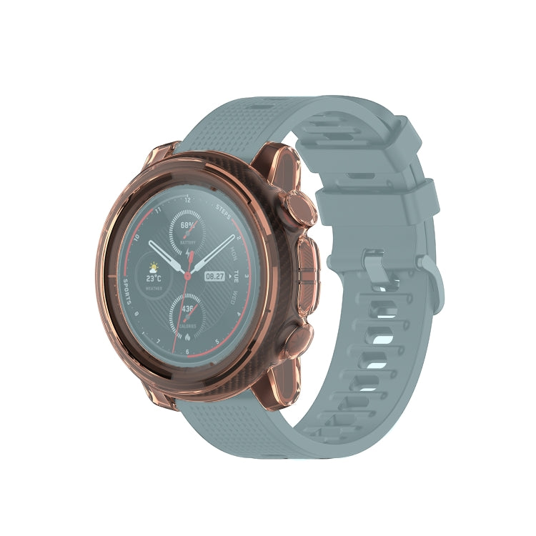 Transparent TPU Silicone Watch Case