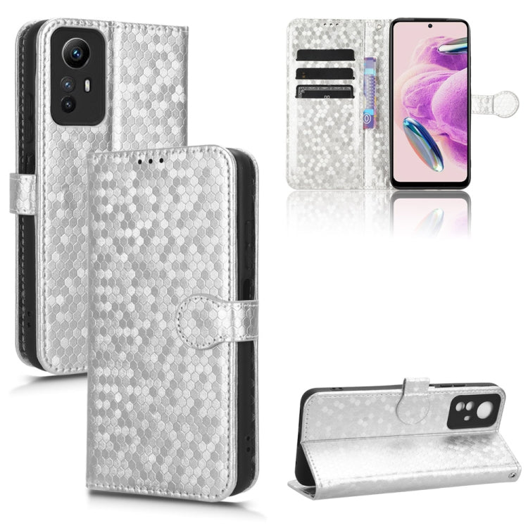 Honeycomb Dot Texture Leather Phone Case