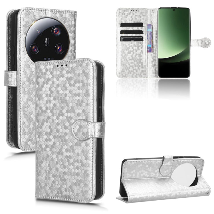 Honeycomb Dot Texture Leather Phone Case
