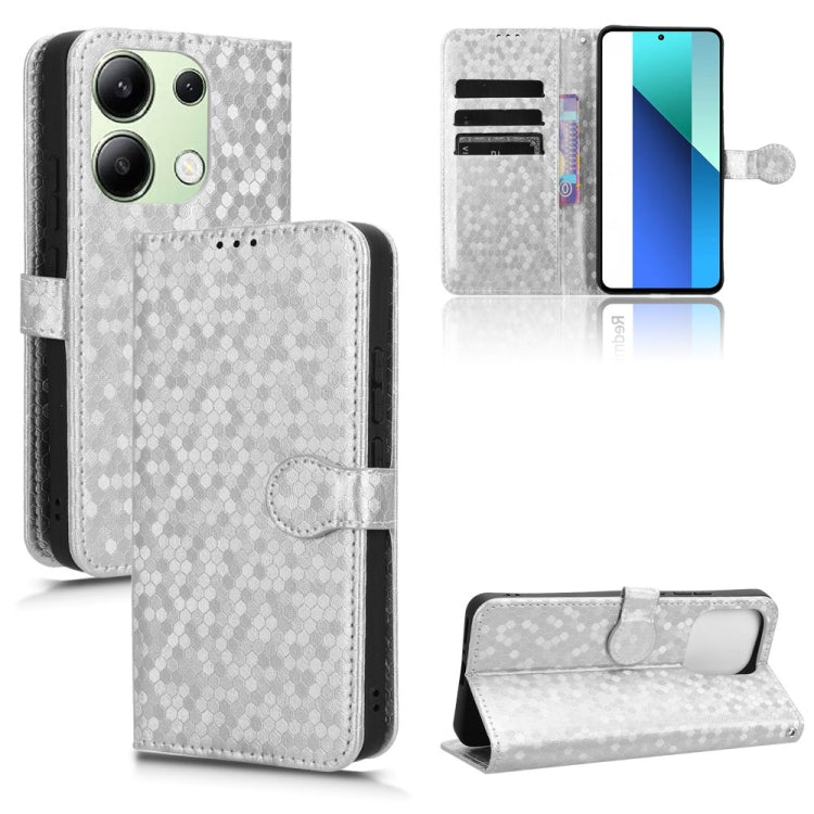 Honeycomb Dot Texture Leather Phone Case