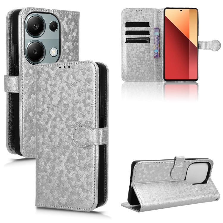Honeycomb Dot Texture Leather Phone Case