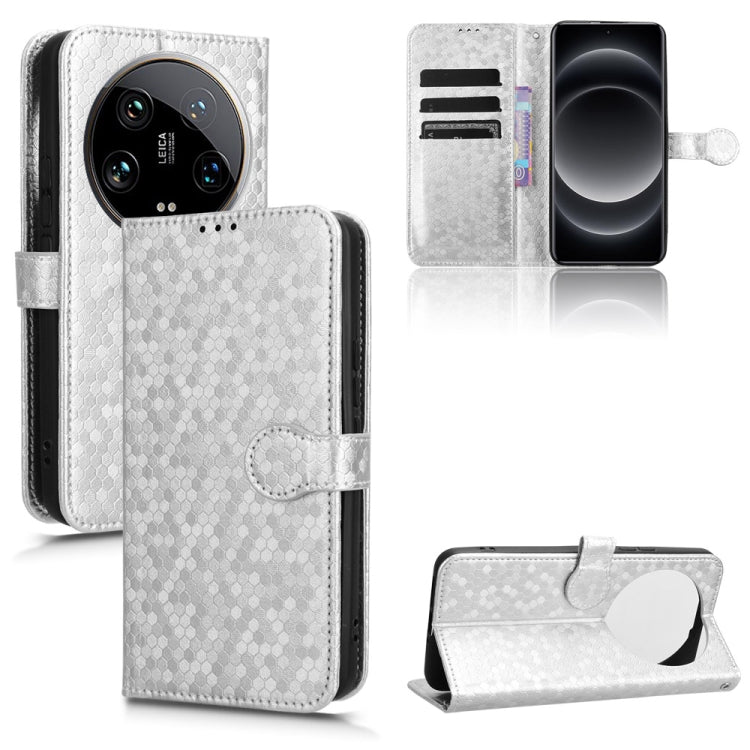 Honeycomb Dot Texture Leather Phone Case