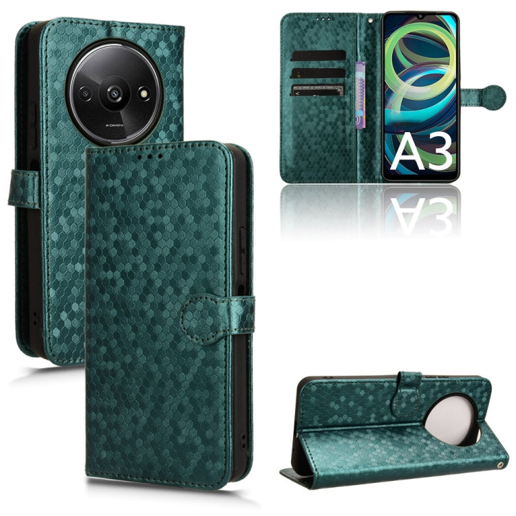 Honeycomb Dot Texture Leather Phone Case