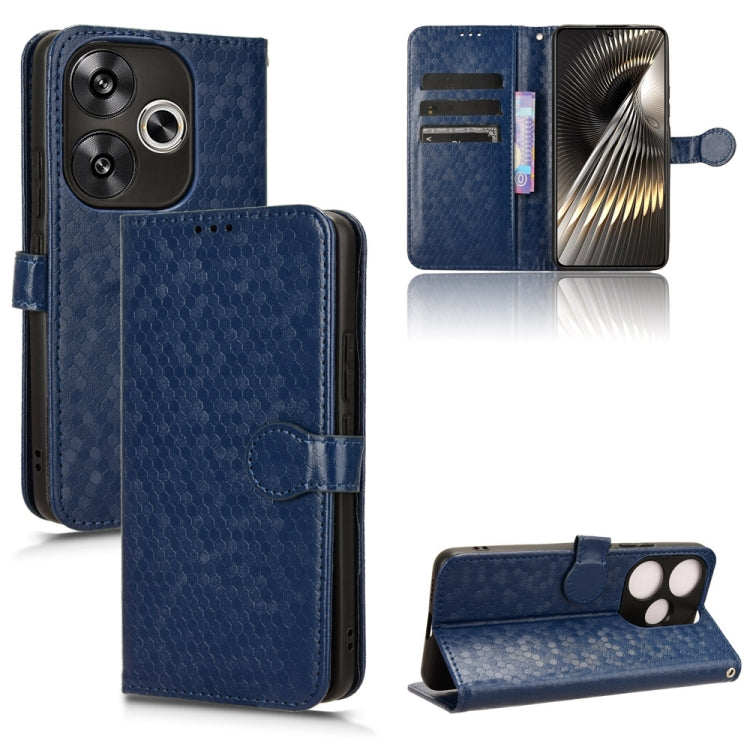 Honeycomb Dot Texture Leather Phone Case