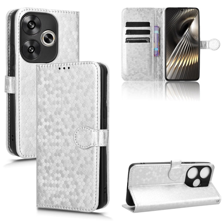Honeycomb Dot Texture Leather Phone Case