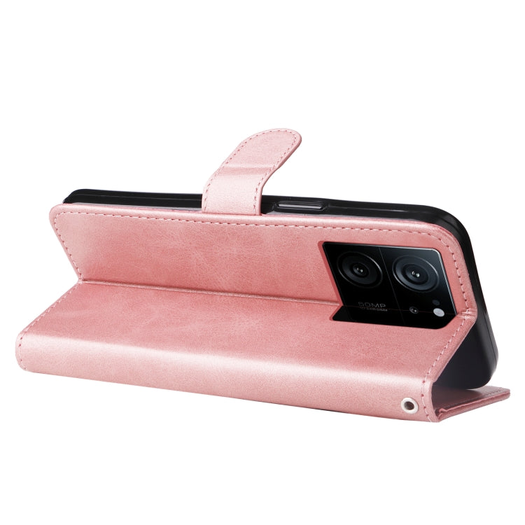 Calf Texture Zipper Leather Phone Case