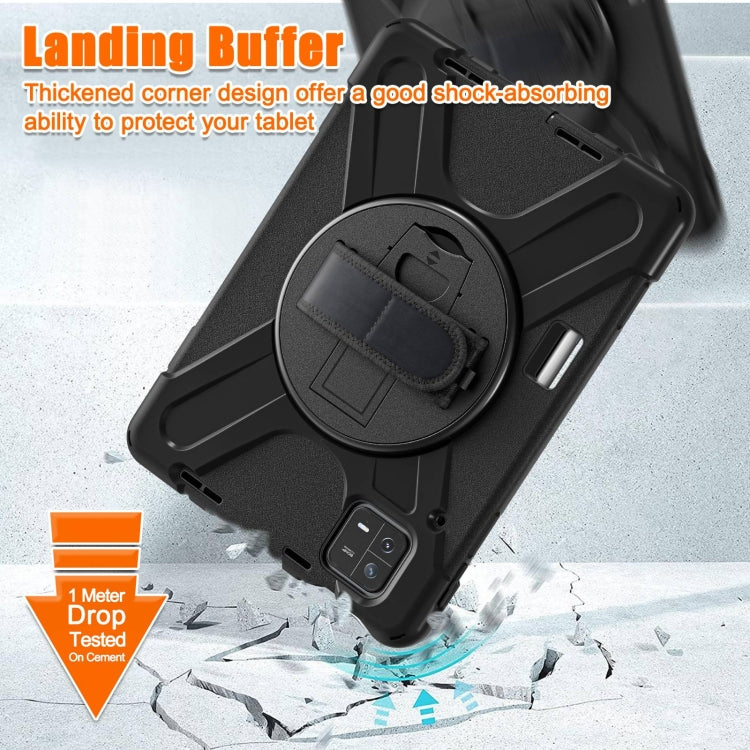 Silicone Hybrid PC Tablet Case with Grip & Shoulder Strap
