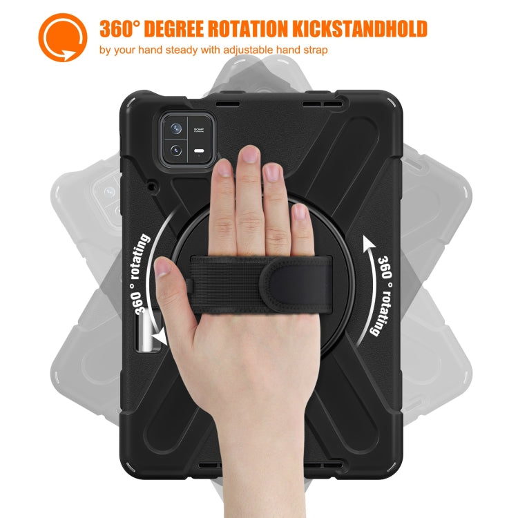 Silicone Hybrid PC Tablet Case with Grip & Shoulder Strap