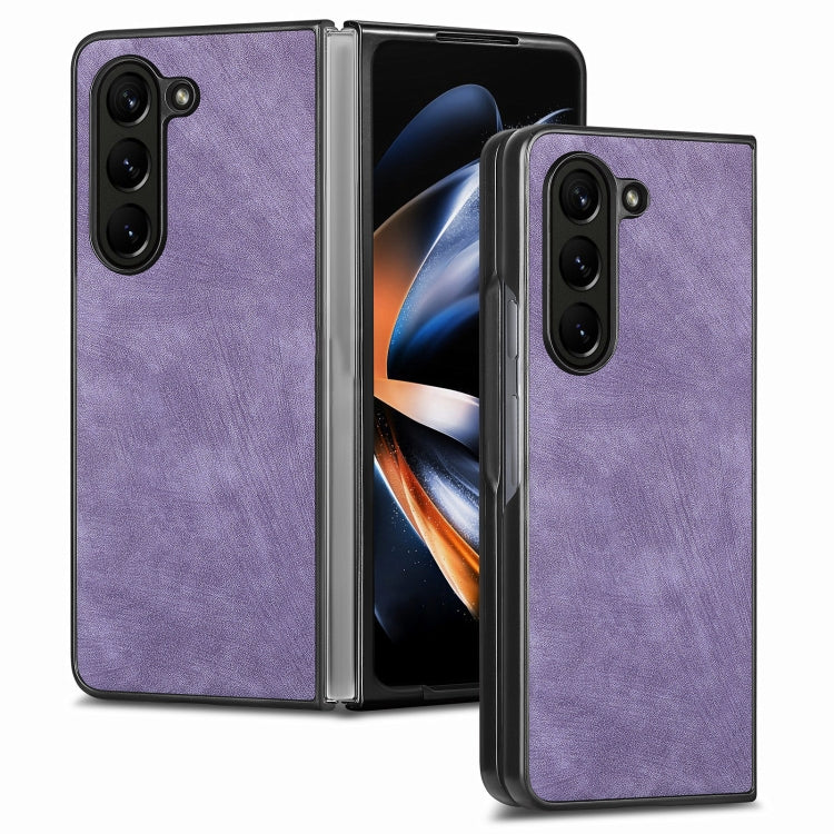 Skin-feel Solid Color PU Back Cover Phone Case