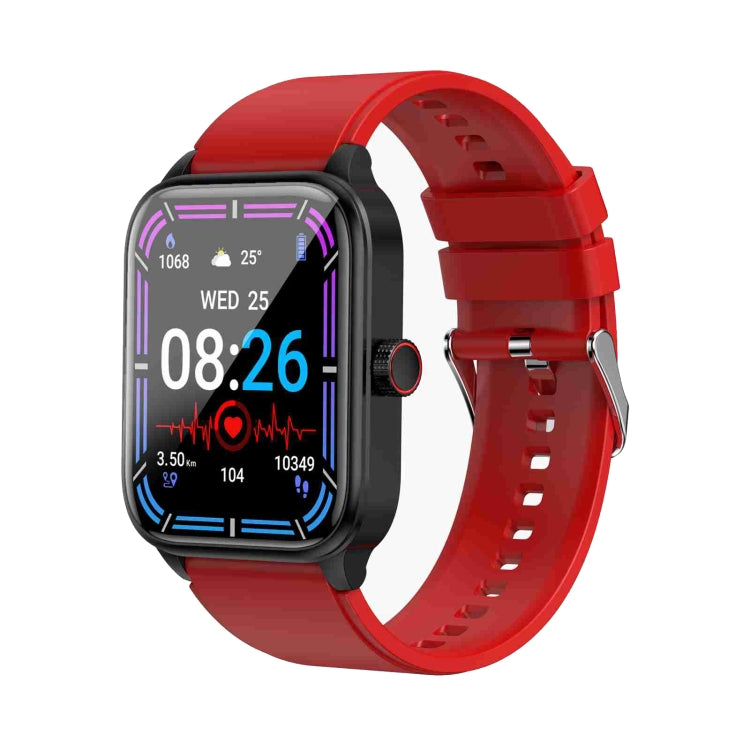 ET540 1.91 inch IP67 Waterproof Silicone Band Smart Watch, Support ECG / Non-invasive Blood Glucose Measurement