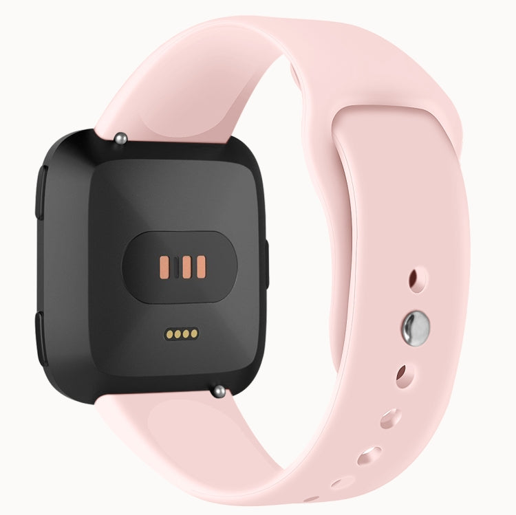 For Fitbit Versa 2 / Fitbit Versa / Fitbit Versa Lite Solid Color Silicone Replacement Strap Watchband